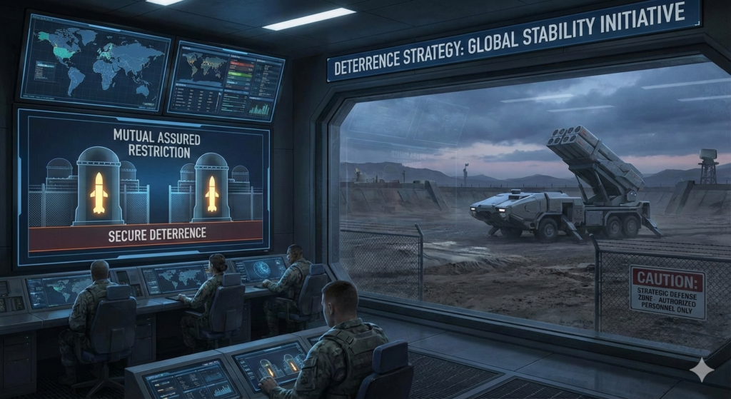 NUCLEAR WEAPONS AND DETERRENCE gemini generated image 4cyllk4cyllk4cyl