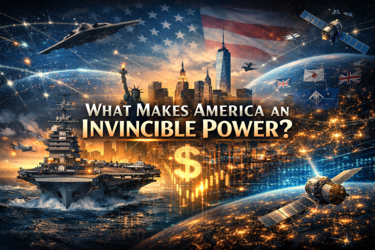 WHAT MAKES AMERICA AN INVINCIBLE POWER?