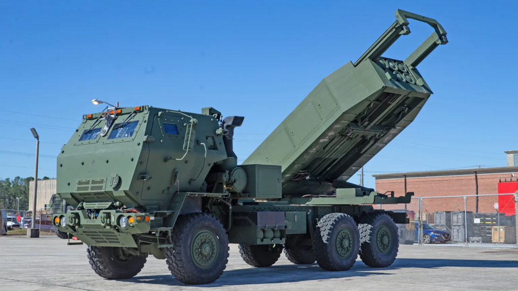 M142 High Mobility Artillery Rocket System (M142 HIMARS) used in Ukraine War