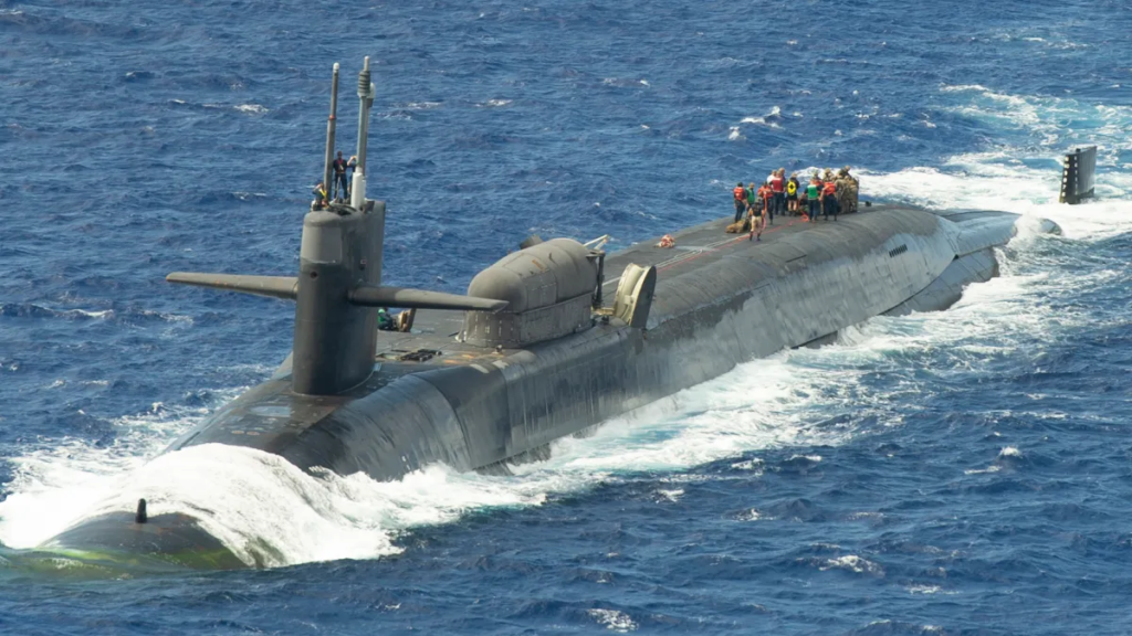 POWERFUL WARSHIPS
US Ohio Class Ballistic Missile Submarines
