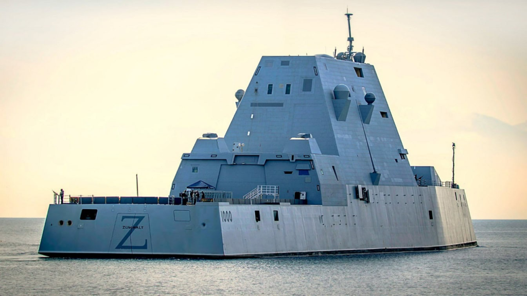 POWERFUL WARSHIPS
USS Zumwalt (DDG-1000)