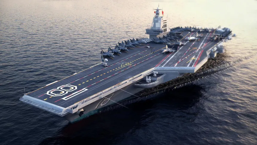 Fujian (CV-18) Aircraft Carrier; Powerful Warships