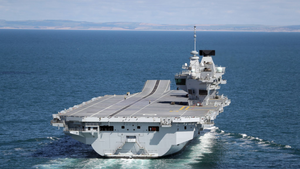 British HMS Queen Elizabeth