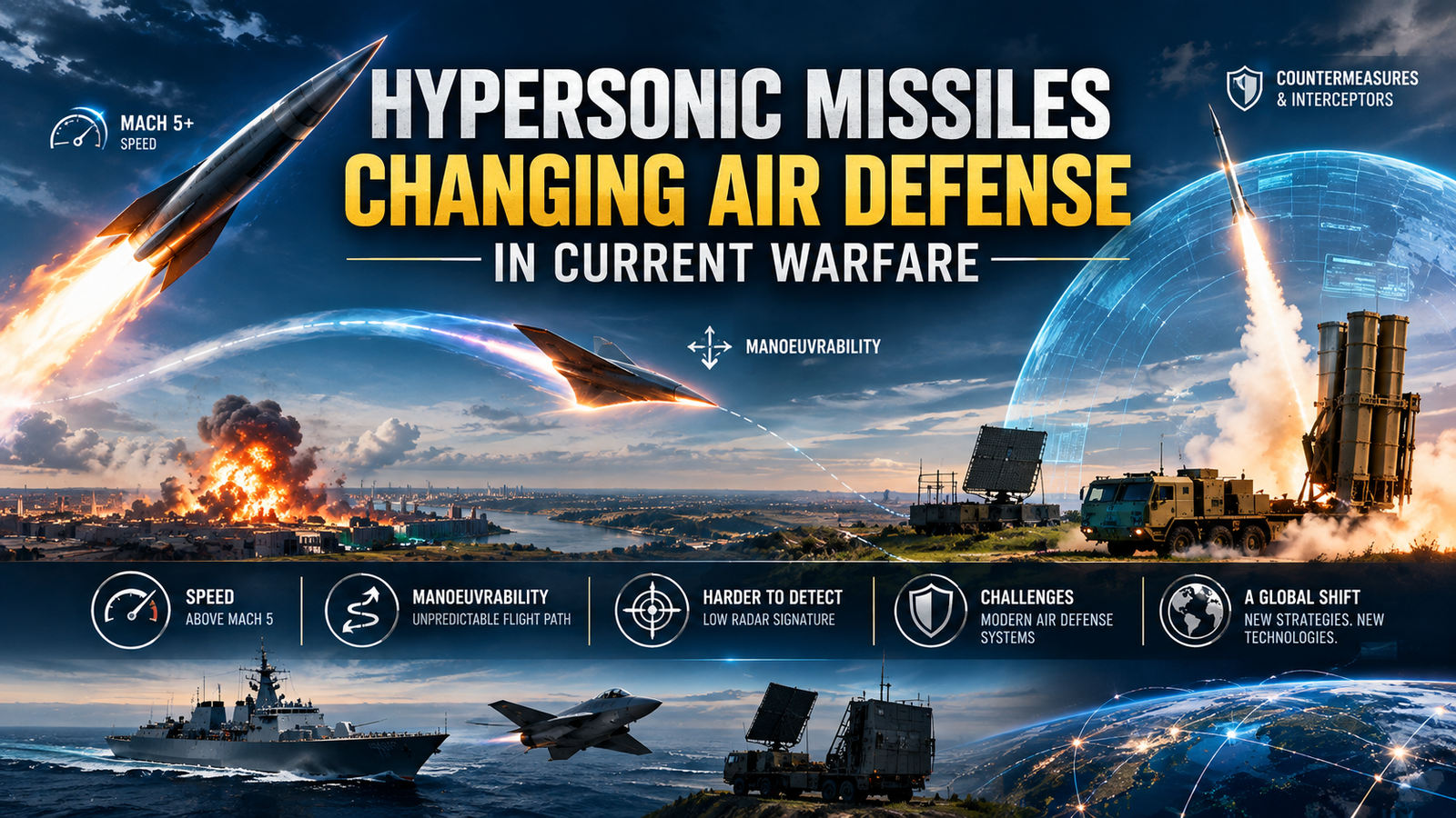 Hypersonic Missiles Changing Air Defense in Current Warfare